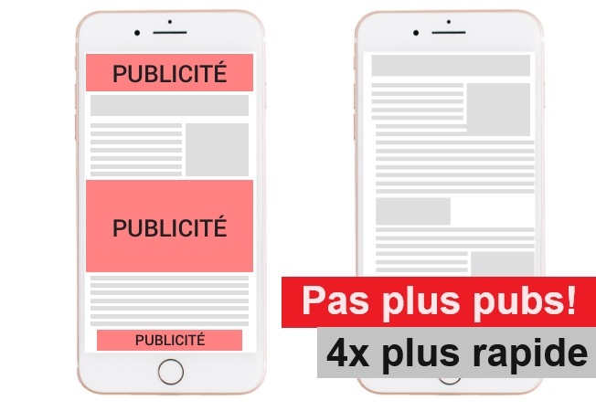 arrêtez les publicités ennuyeuses sur votre iPhone